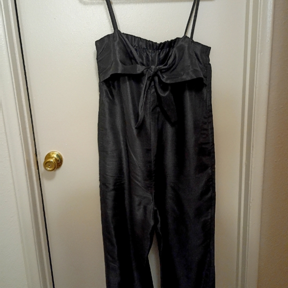 Anthropologie Black Jumpsuit